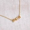 Fame Accessories Gold Faith Necklace