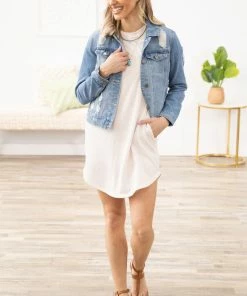 Cherish Beige Short Sleeve T-Shirt Dress Dresses 10 Cherish Beige Short Sleeve T-Shirt Dress Dresses