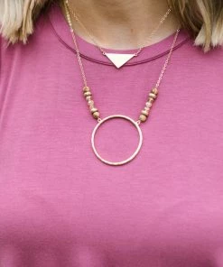 Dylan Jewelry Accessories Gold Multicolor Beaded Necklace Set