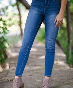 YMI Jeanwear YMI Medium Wash High Rise Missy Fit Jeans Bottoms