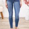 YMI Jeanwear Bottoms YMI Light Wash High Rise Skinny Jeans