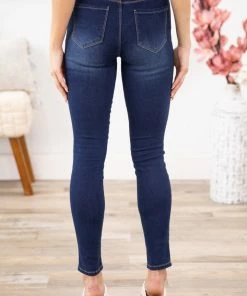 Bottoms YMI Dark Wash High Rise Skinny Jean 8 Bottoms YMI Dark Wash High Rise Skinny Jean