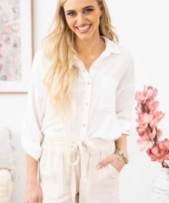 Staccato Oatmeal Elastic Waist Pull On Shorts