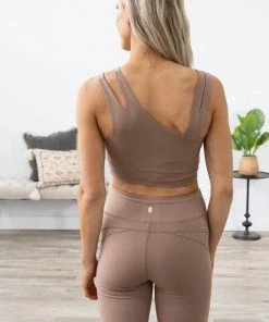 Denim BLVD Mocha Bike Short And Bra Set Bottoms 10 Denim BLVD Mocha Bike Short And Bra Set Bottoms